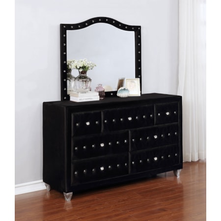 7-drawer Dresser w/ Mirror