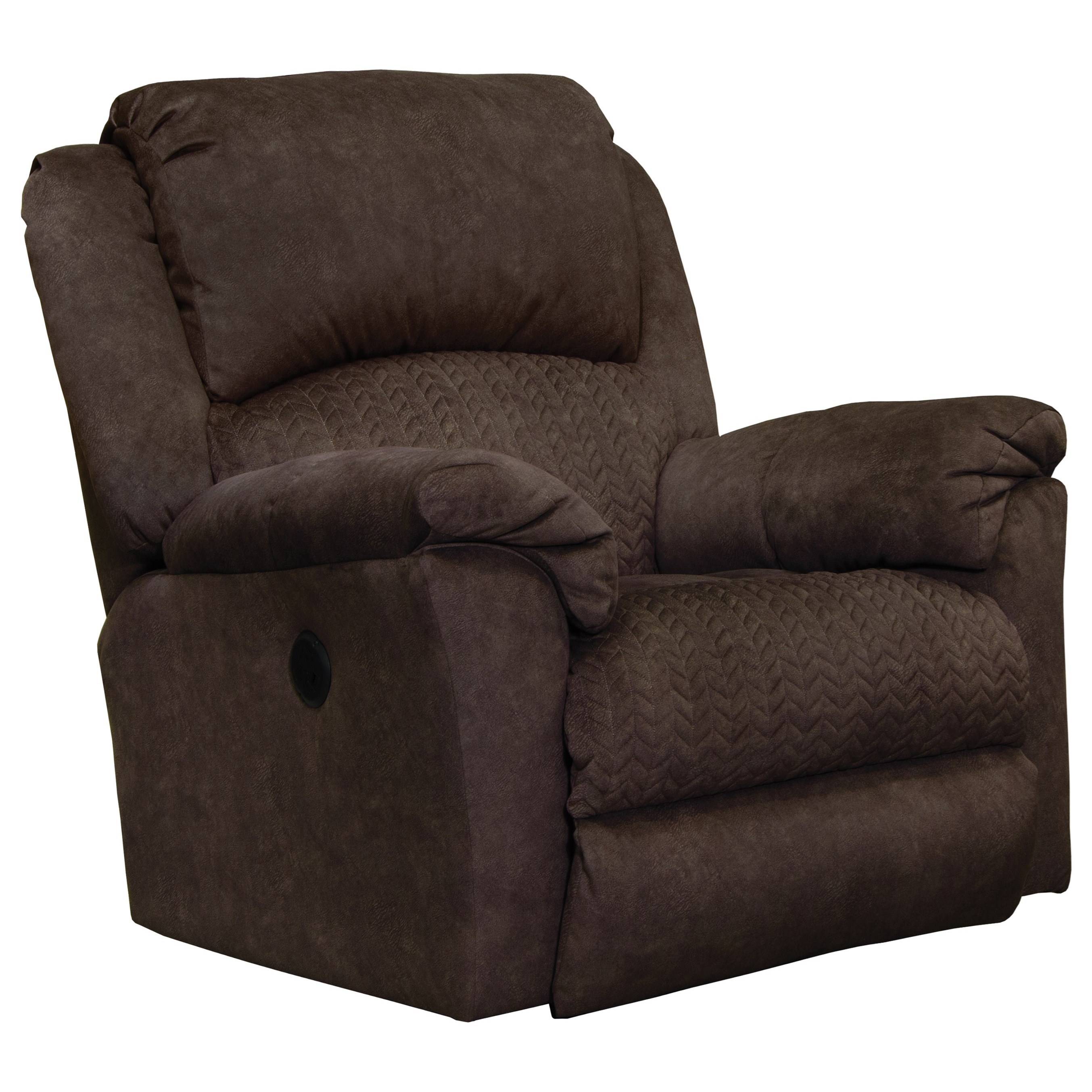 rocker recliner with usb