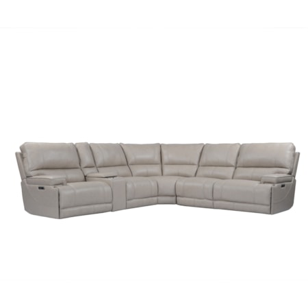 6-Piece Power Reclining Sectional Sofa