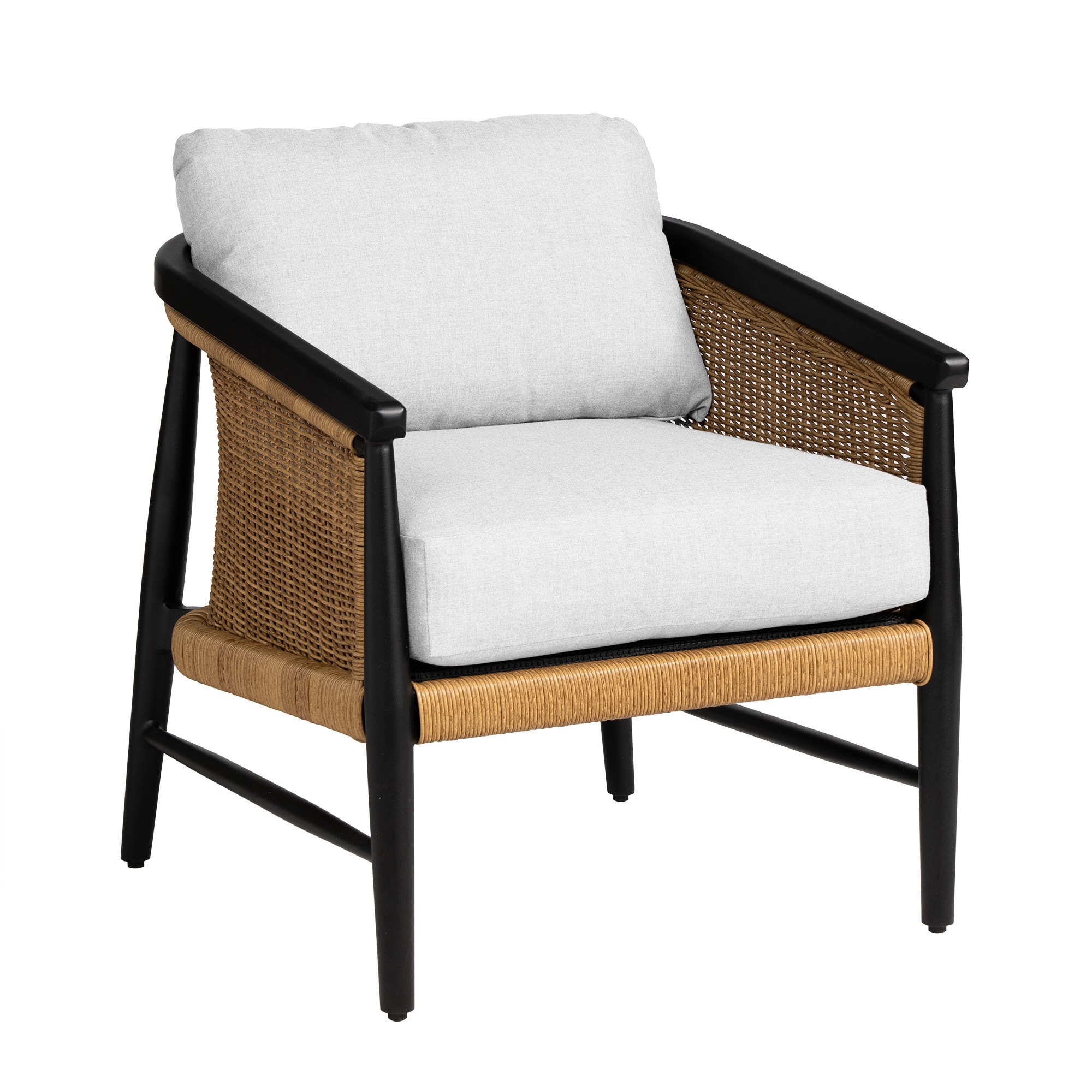 Woven-Vinyl Lounge Chair