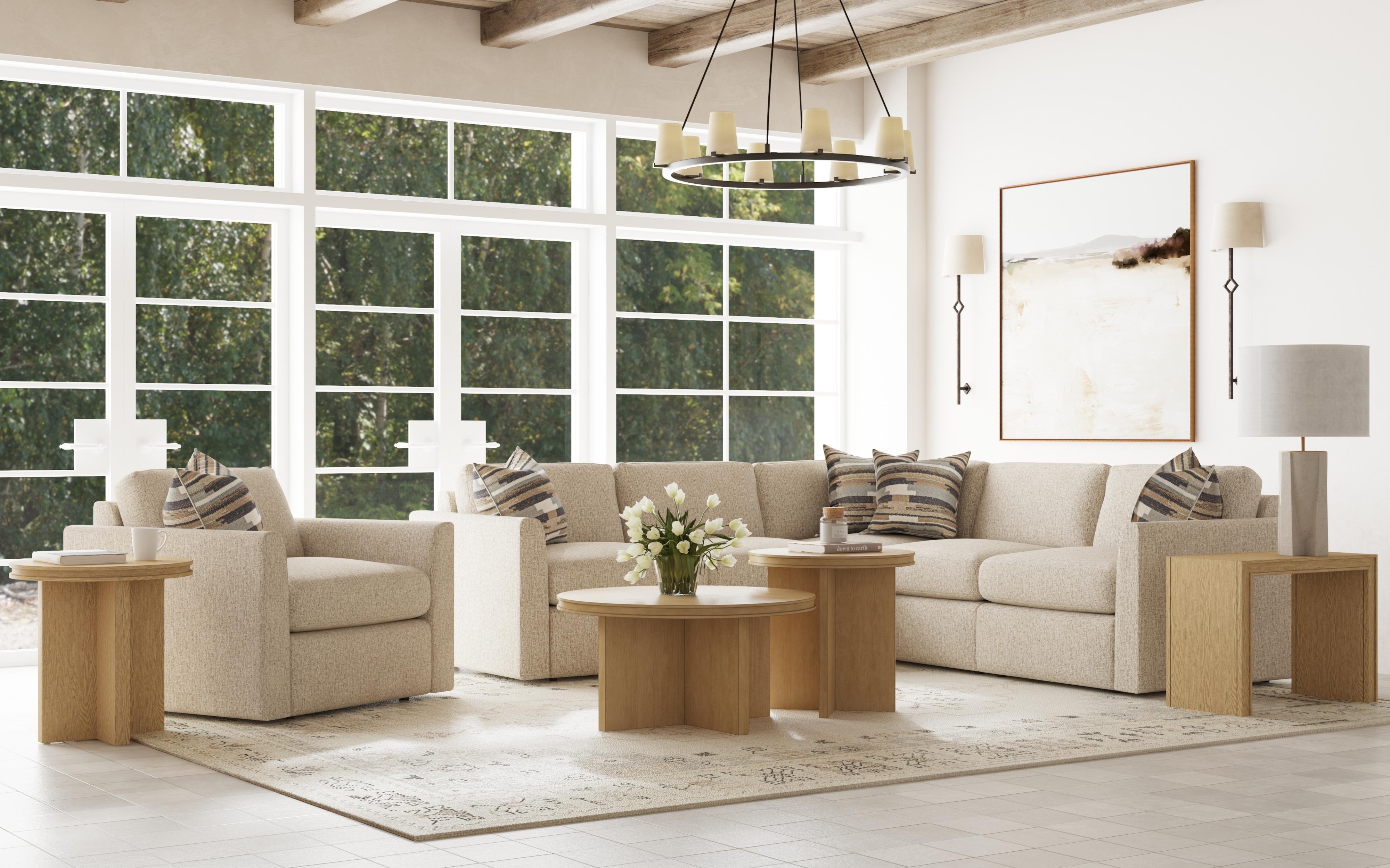 Flexsteel Statements Waterfall Accent Table