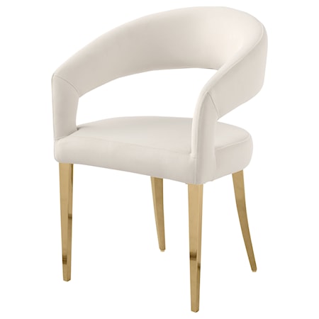 Galiano Velvet Dining Arm