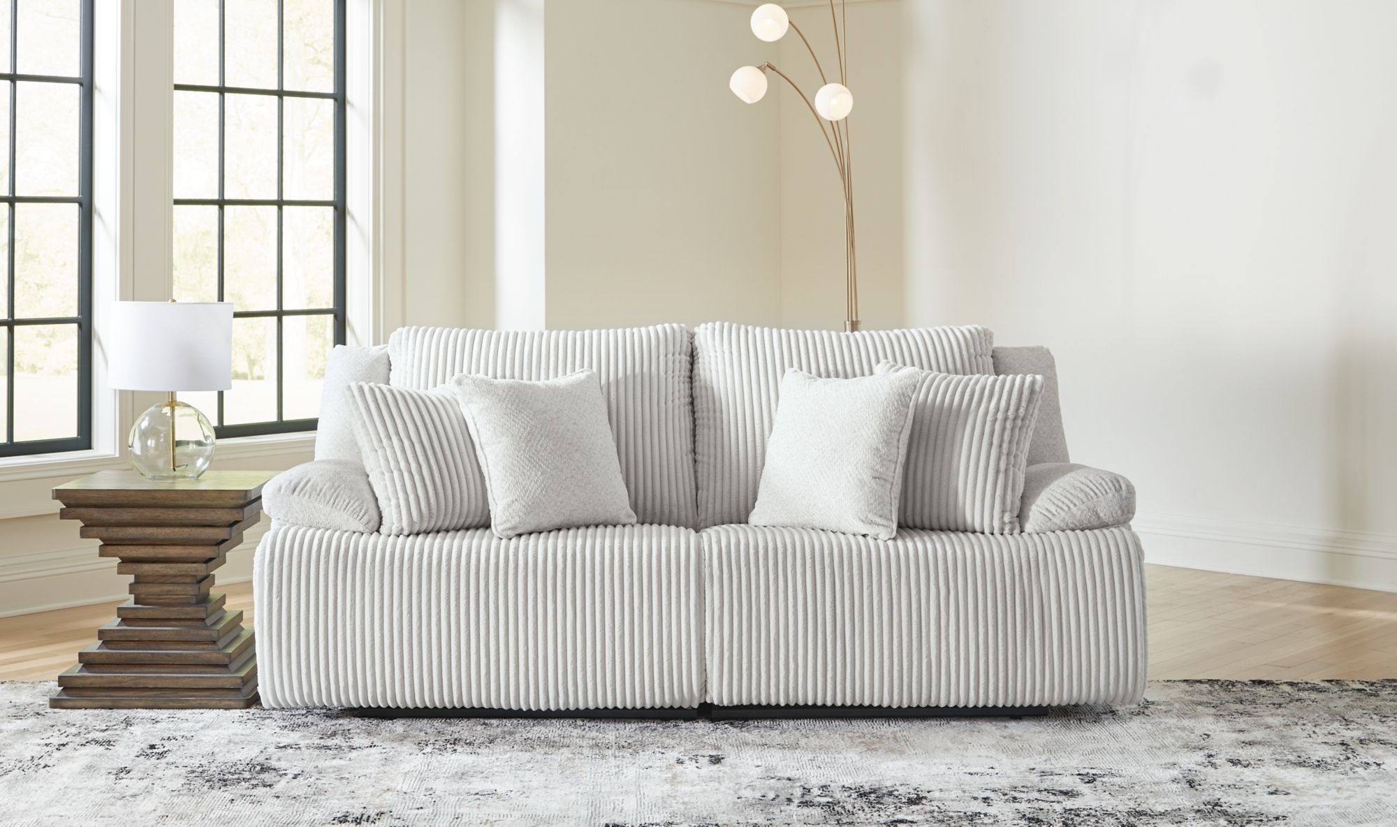 2-Piece Sectional Loveseat