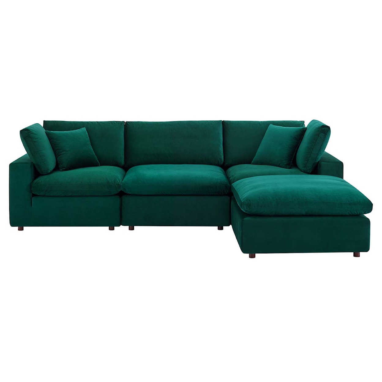 Modway Commix 4-Piece Sectional Sofa