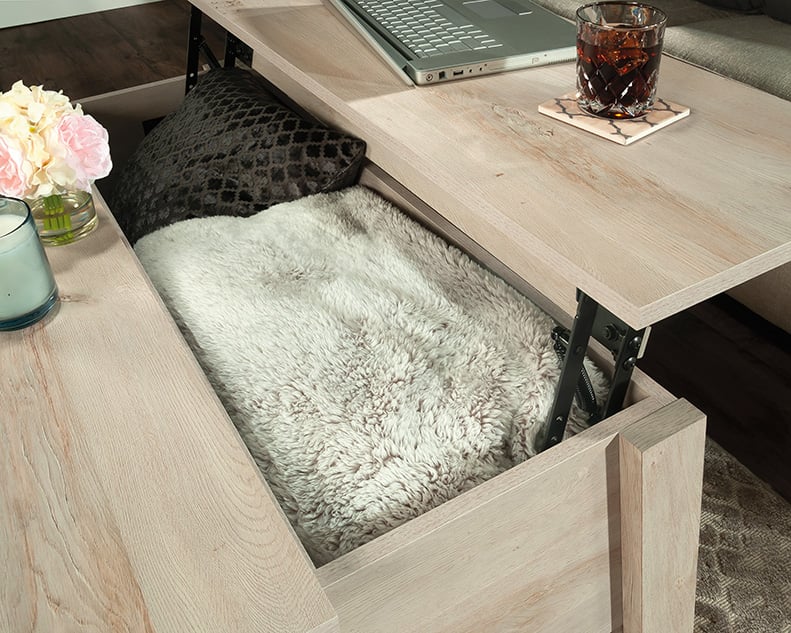 Sauder Trestle Trestle Lift-Top Coffee Table