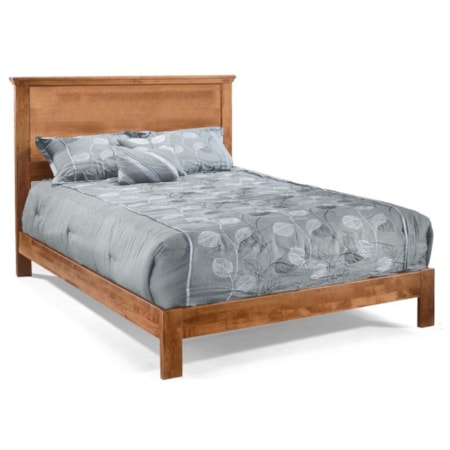 Alder King Plank Bed