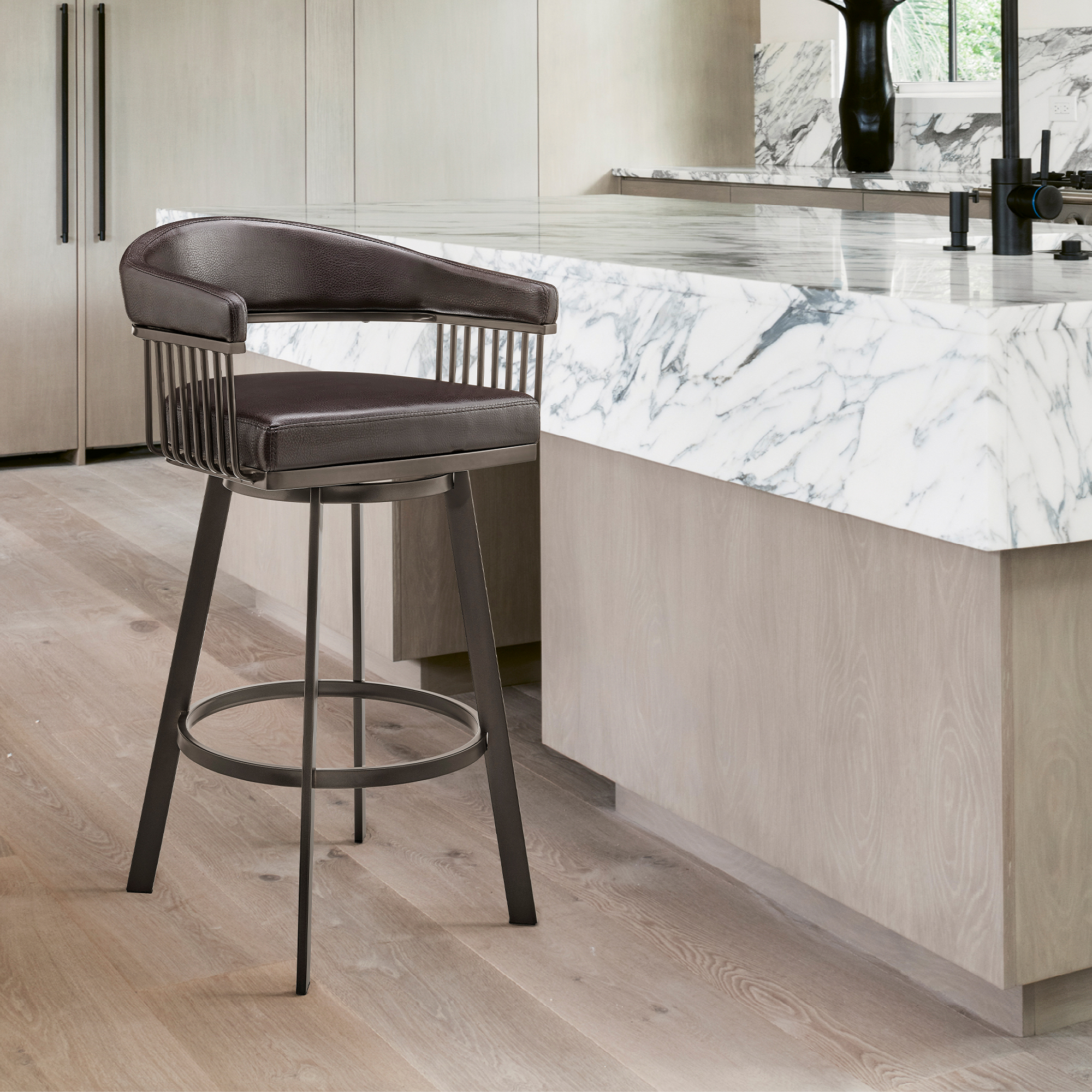 Armen Living Chelsea Barstool