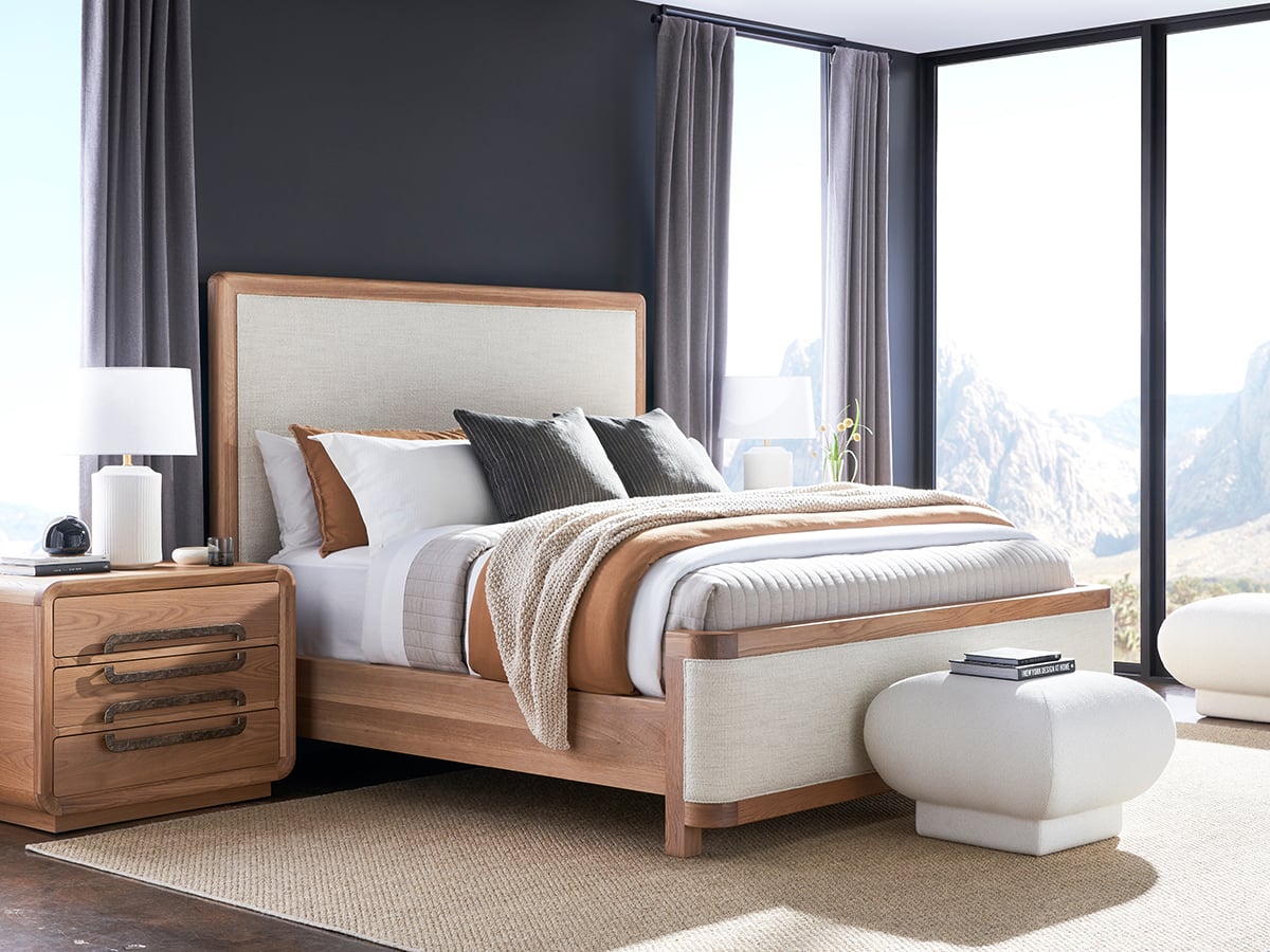 Vanguard deals upholstered bed