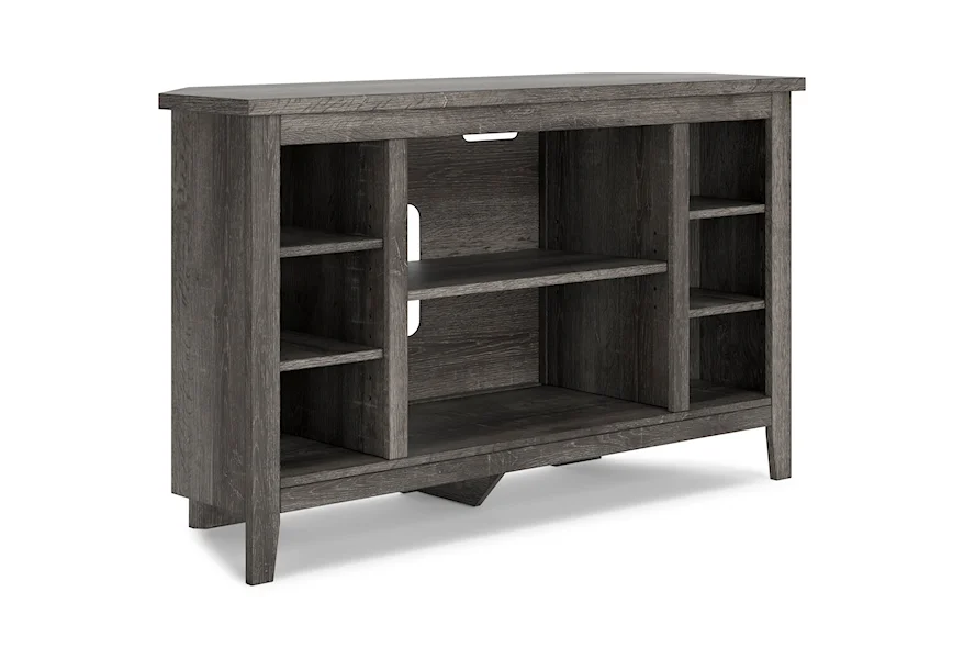 Arlenbry Corner TV Stand by Signature Design by Ashley at Crowley Furniture & Mattress