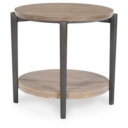 Round End Table