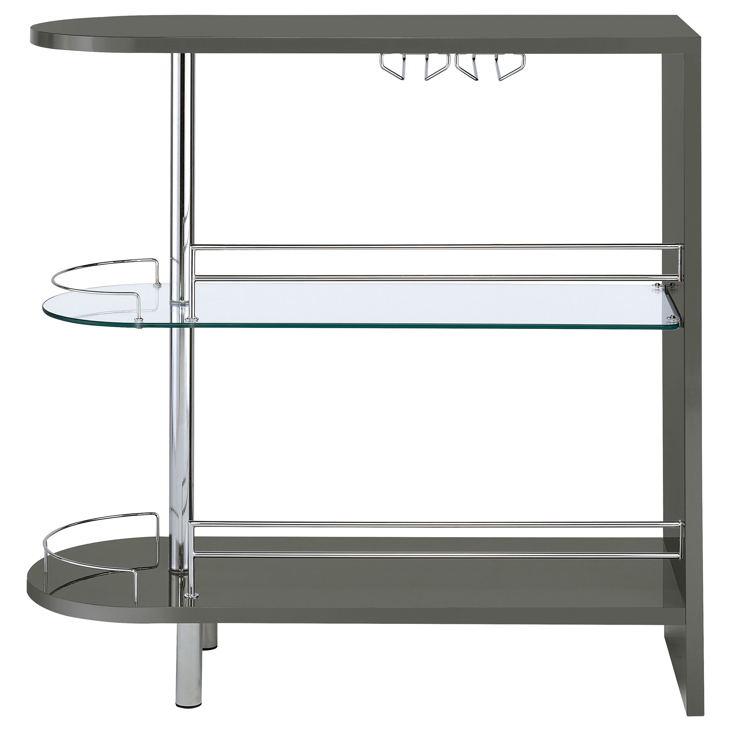 Adolfo 2-Tier Home Bar Table