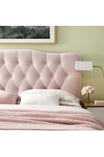 Modway Annabel Twin Diamond Tufted Performance Velvet Headboard