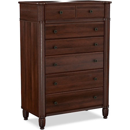 Traditional Chest of Drawers with Soft-Close Drawers