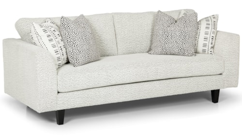 Contemporary Sofa with Bench Seat