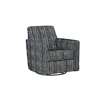 Hynde Contemporary Swivel Accent Chair