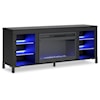 Michael Alan Select Cayberry 60" TV Stand With Electric Fireplace