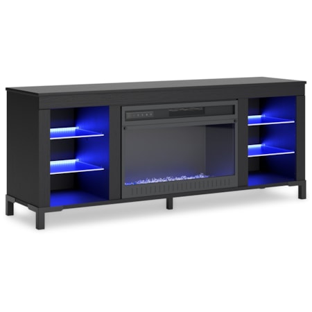 TV Stand With Fireplace