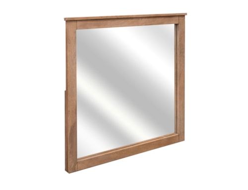 Contemporary Square Dresser Mirror