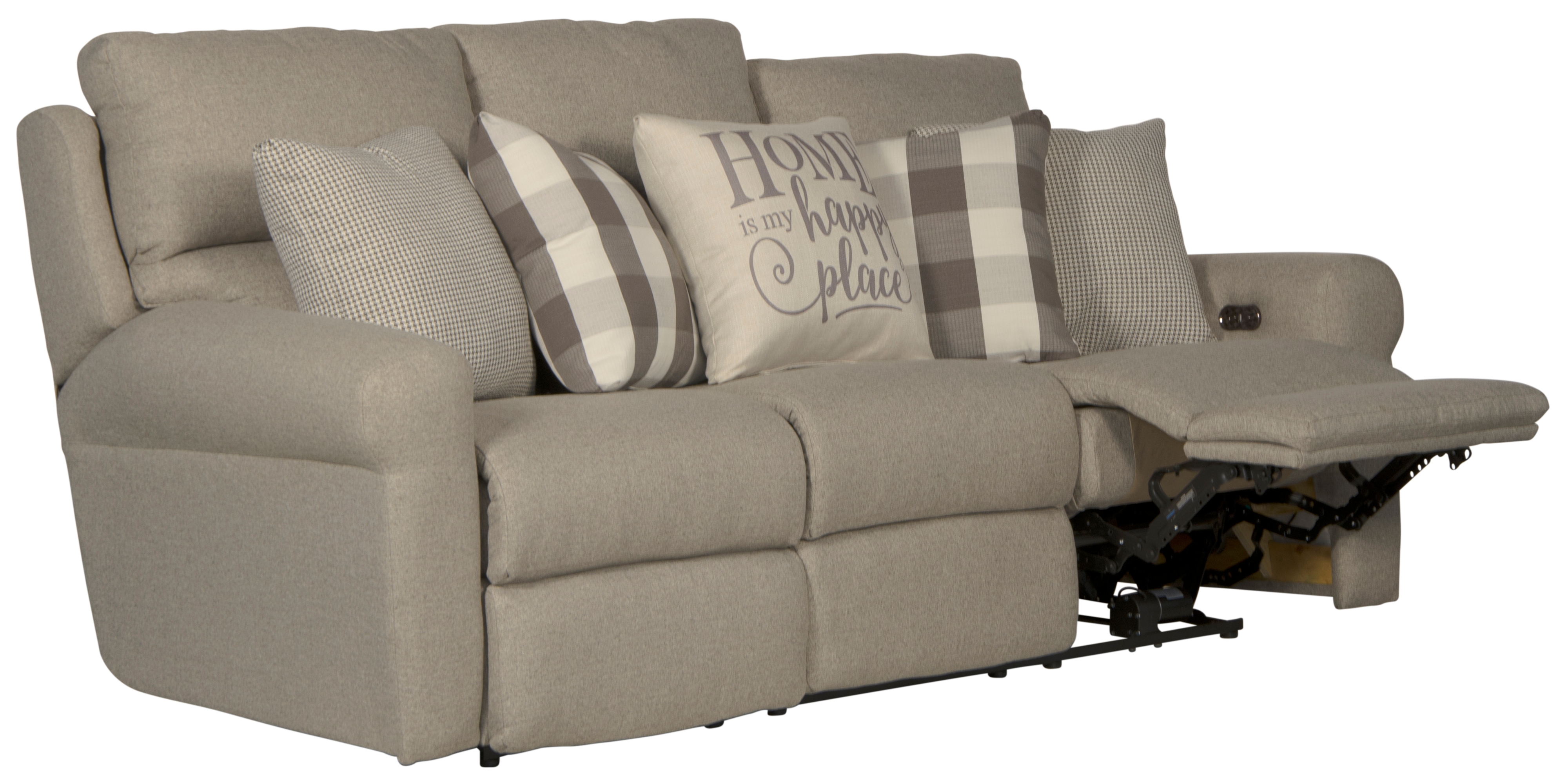 Lay Flat Power Reclining Sofa