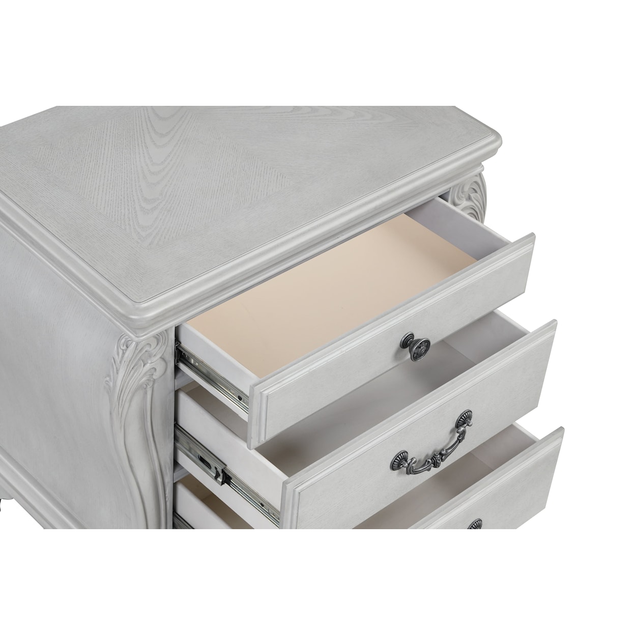 New Classic Cambria Hills 3-Drawer Nightstand