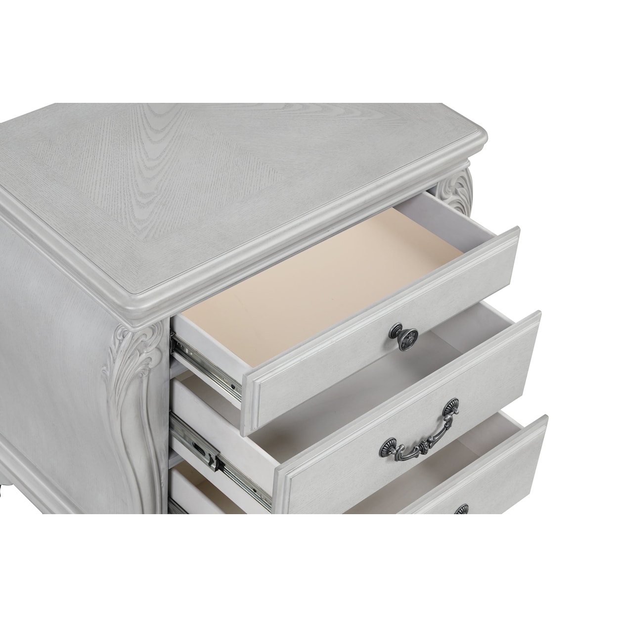 New Classic Furniture Cambria Hills 3-Drawer Nightstand