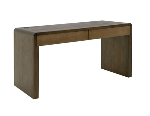 Contemporary 2-Drawer Desk