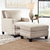 JB King Claredon Chair and Ottoman