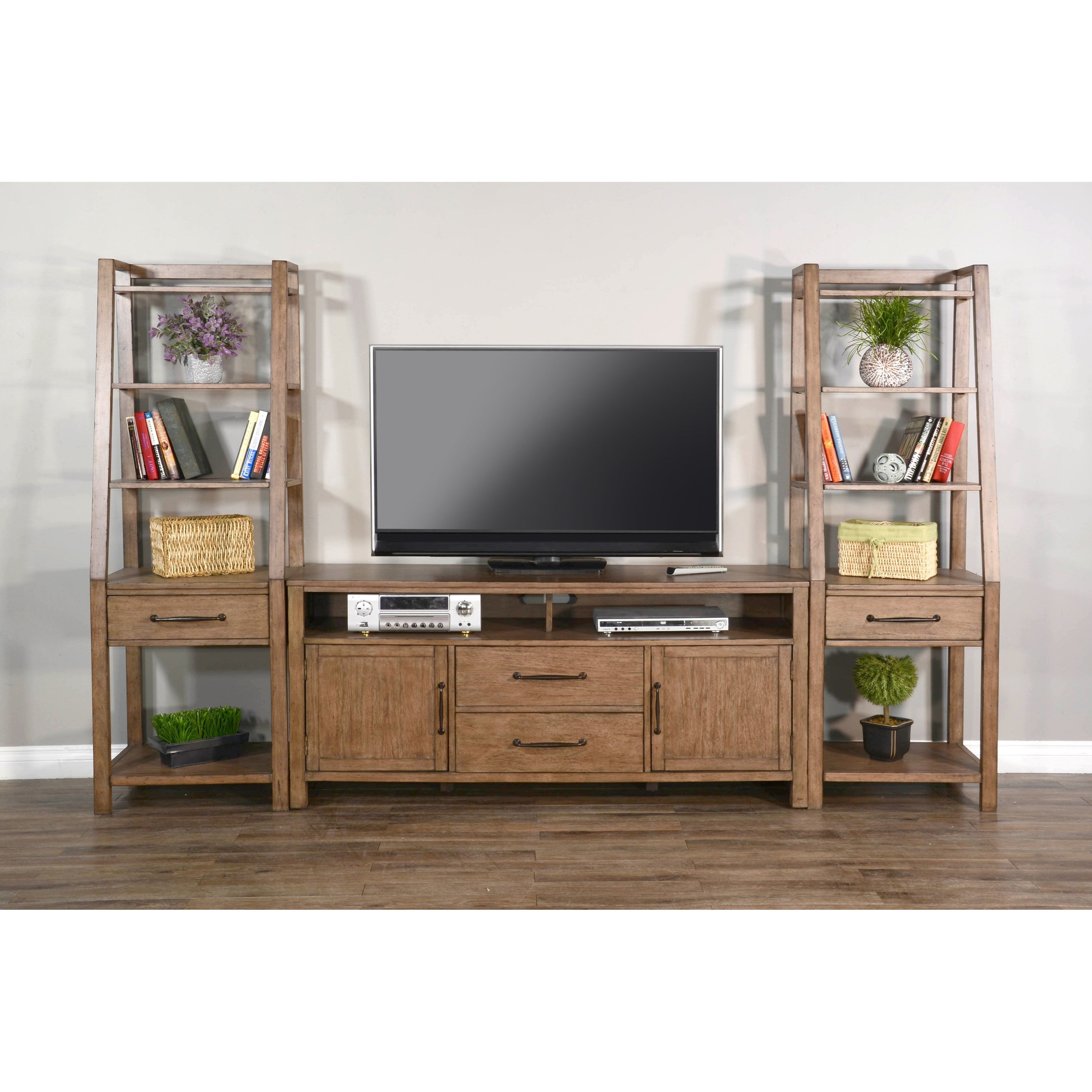 66" Console &amp; 2 Piers