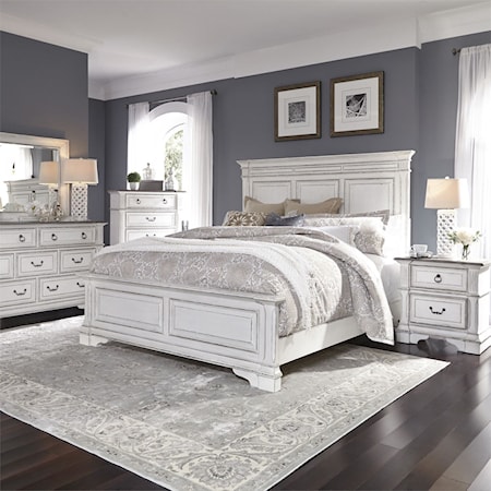 Queen Panel Bed