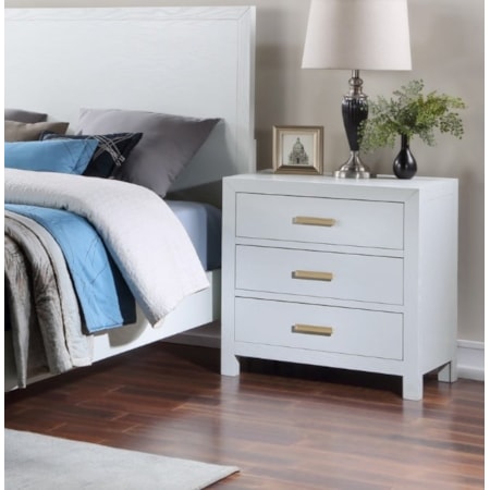 3-Drawer Nightstand