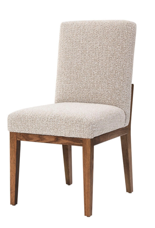 Casual Upholstered Side Dining Chair