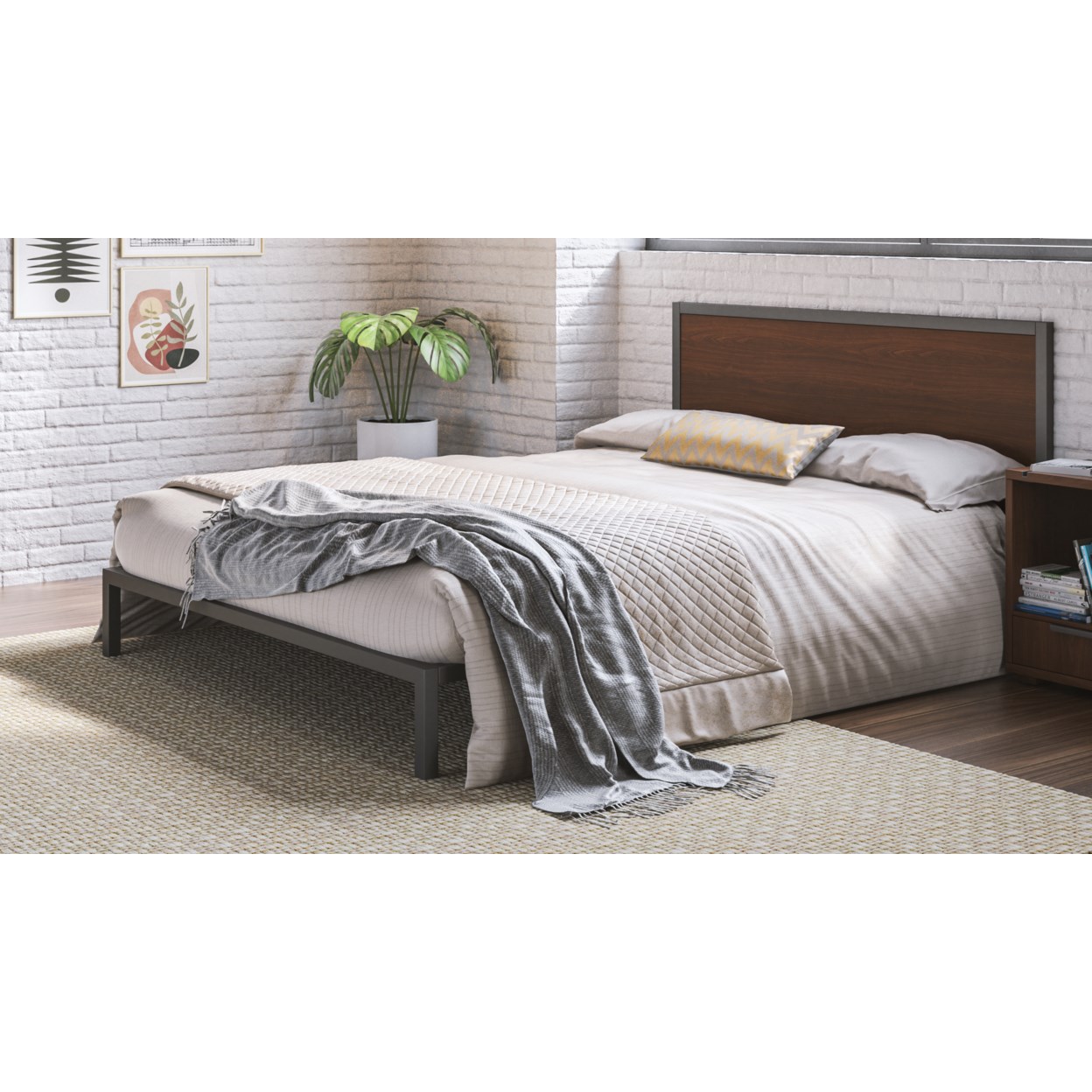 homestyles Merge Queen Platform Bed