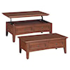 Whittier Wood McKenzie. Lift Top Coffee Table