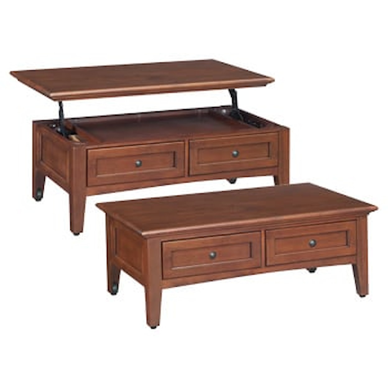 Whittier Wood    Lift Top Coffee Table