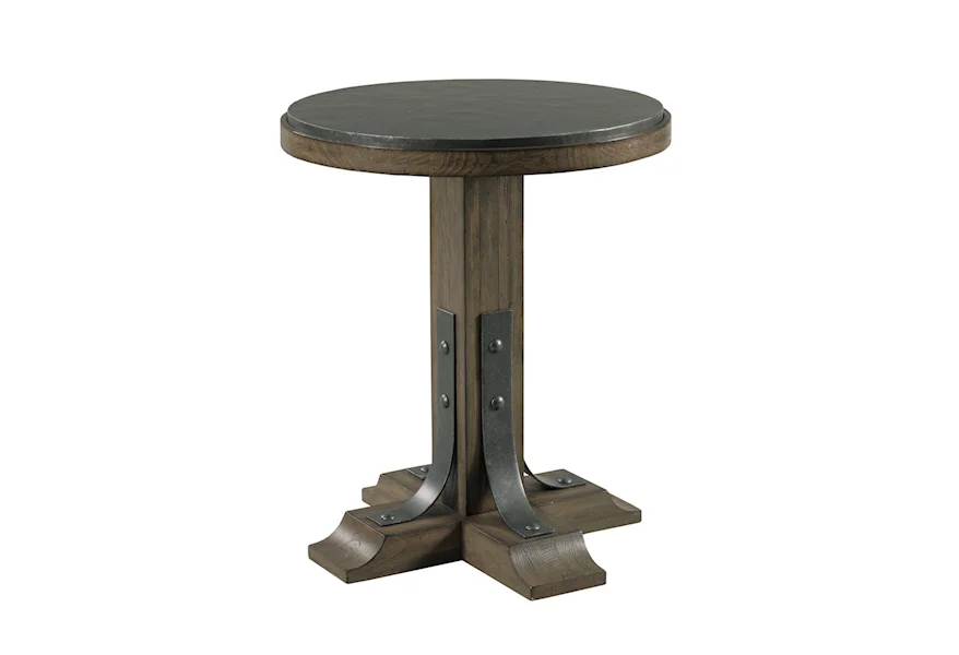 Acquisitions Connor Round Accent Table by Kincaid Furniture at Howell Furniture