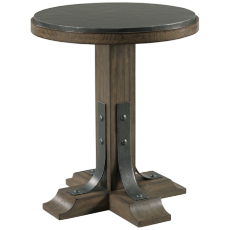 Connor Round Accent Table
