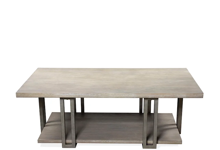 Adelyn Rectangle Cocktail Table by Riverside Furniture at Furniture and More