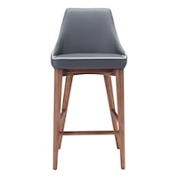 Moor Counter Chair Dark Gray