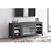 Ashley Signature Design Cayberry 60" TV Stand With Electric Fireplace