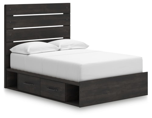 Full Panel Storage Bed