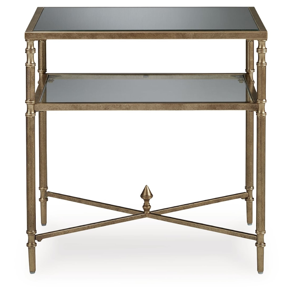 Signature Design by Ashley Cloverty Rectangular End Table