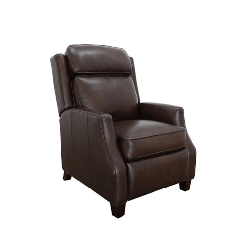 Transitional Push Back Recliner with Articulating Headrest