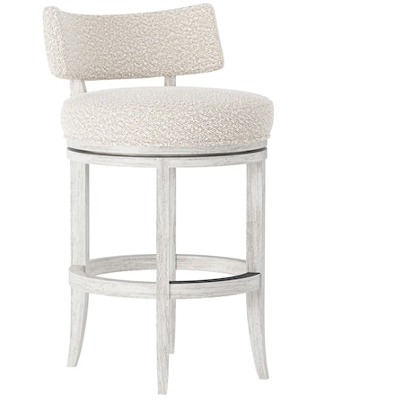 Hirsch Fabric Counter Stool