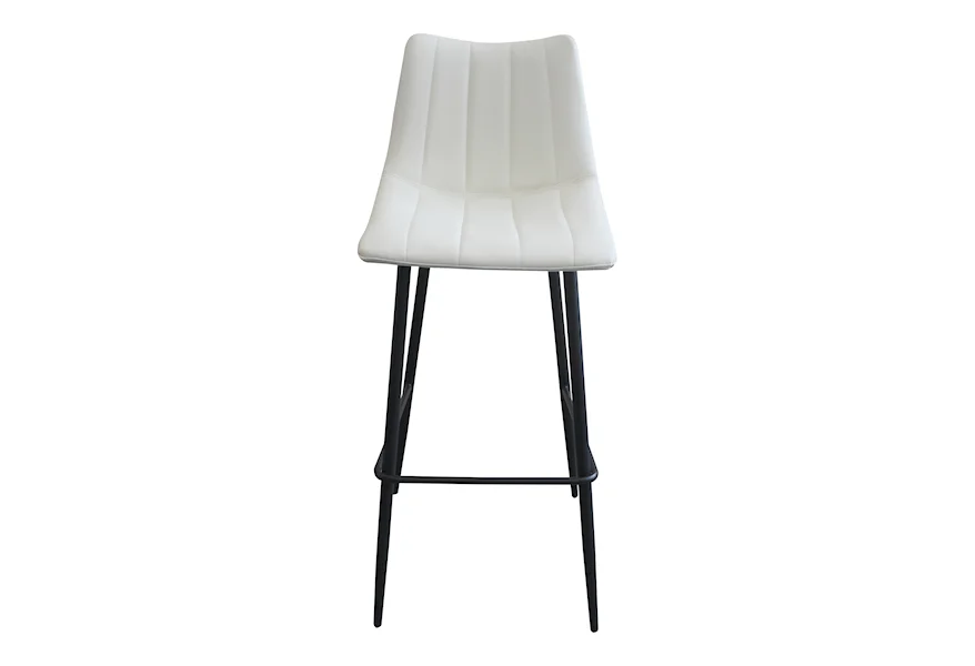 Alibi Alibi Barstool Ivory-M2 by Moe's Home Collection at Fashion Furniture