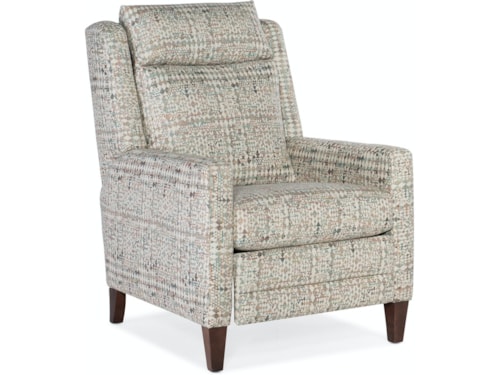 Contemporary Power Recliner with Divided Back