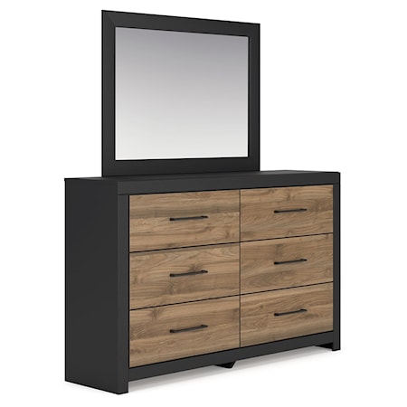 Dresser And Mirror