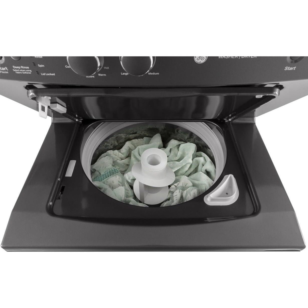 GE Appliances Laundry Combination Washer Gas Dryer