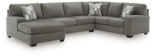 3-Piece Sleeper Sectional With Chaise