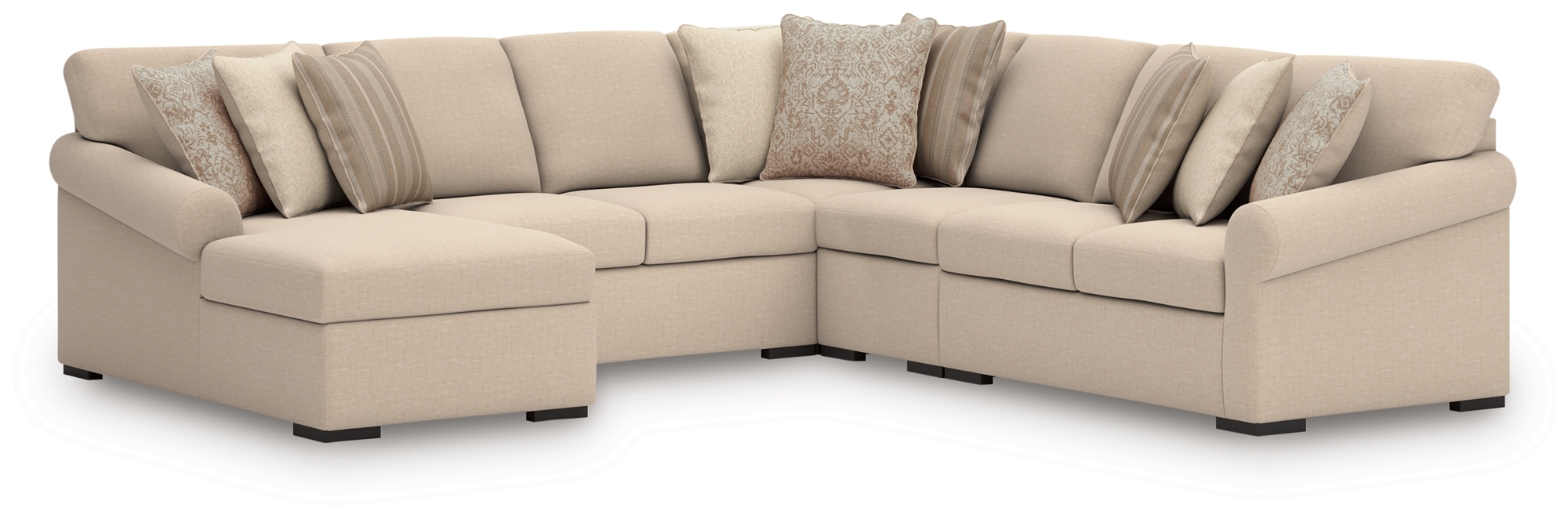 5-Piece Sectional With Chaise