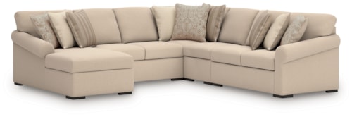 5-Piece Sectional With Chaise